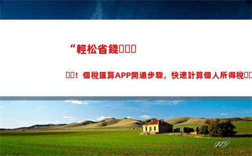 個人所得稅17000(下載app個人所得稅)